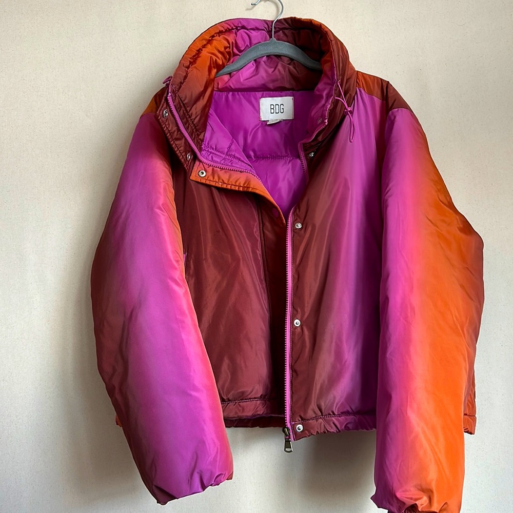 Orange and Pink Puffer